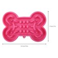 thumbnail image 4 of Tazón de alimentación lenta antideslizante Spptty para perro gato cachorro gatito ecológico azul Rojo, 4 of 8