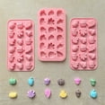 thumbnail image 6 of ​​LYINGF​​ Fall Silicone Candy Molds with 36 Cavities - 3D Autumn Maple and Pumpkin Shapes for Thanksgiving Treats, Seasonal Baking Molds for Chocolate and Candies, 6 of 9