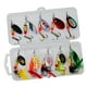 thumbnail image 2 of 10 piezas Señuelos de pesca Sharpla Spinnerbait metal duro cebos salmón Bas Estilo F, 2 of 8