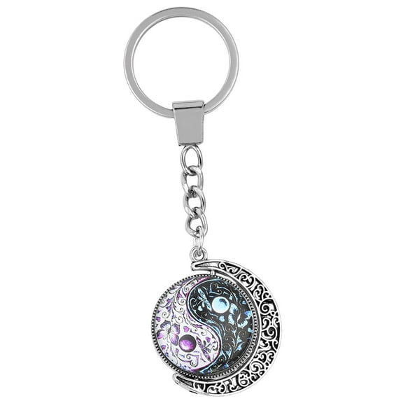 TAILTOSS Butterfly Keychain Pendant Silver Collectors 1Pcs 3.97X1.30X0.35in