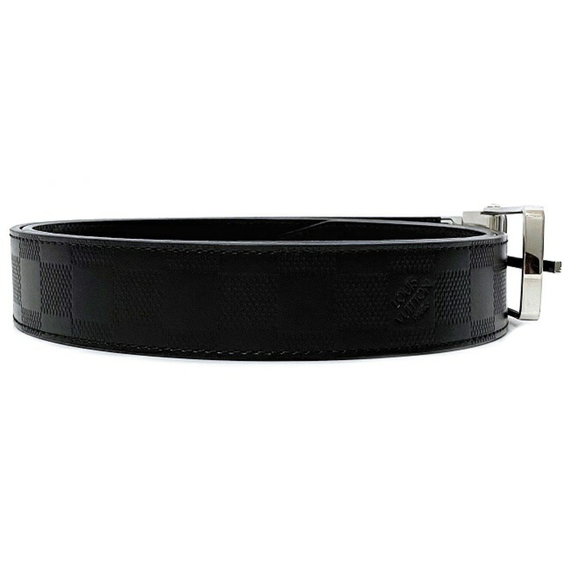 Louis Vuitton, Accessories, Authentic Louis Vuitton Mirage Black Mens Belt  9cm 36