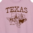 thumbnail image 3 of Instant Message - Texas - Women's Racerback Tank Top, 3 of 6