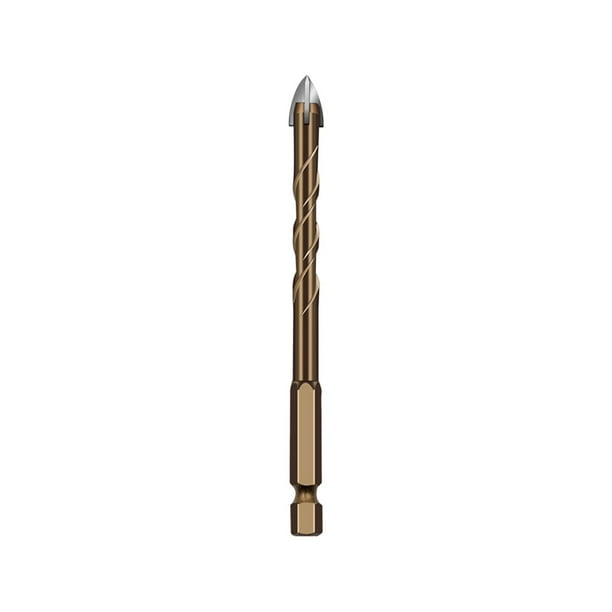 HP95 Cross Four Blade Drill Bit Ceramic Tile Hexagonal Handle Brick