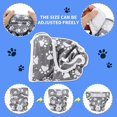 thumbnail image 3 of Pañales de tela para perras (xl), paquete de 3 pañales reutilizables para perros, pañales superabsorbentes para mascotas, bragas sanitarias aptas para todas las perras, 3 of 5