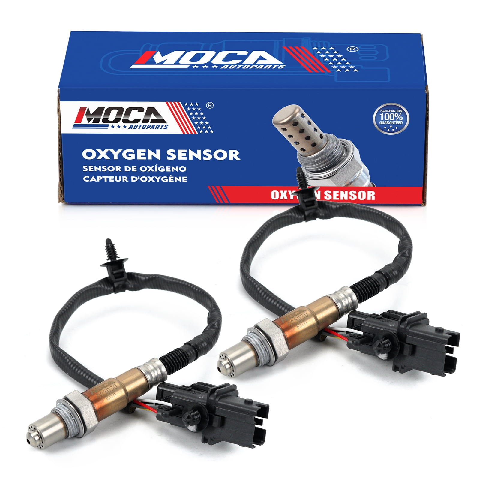 MOCA AUTOPARTS 4x Downstream & Upstream O2 Oxygen Sensor Fit for 2004-2006 Nissan Titan 5.6L & 2004-2006 Infiniti QX56 5.6L