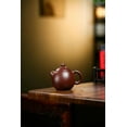 thumbnail image 3 of Tea Cup Set Handmade Dragon Egg Tea Pot Raw Ore Purple Zhu Mud Kettle Zisha Tea Set 100ml Chinese Yixing Famous Purple Clay Teapots Teapots & Coffee Servers Travel Tea Set, 3 of 11