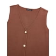 thumbnail image 4 of PRETTYGARDEN Women's Button Up Sweater Vest, Sizes S-XXL, 4 of 6