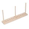 thumbnail image 3 of Pasadores de ajuste para hacer moños, herramienta ligera de roble para hacer moños con 3 palos largos para manualidades de bricolaje, decoraciones para fiestas de Navidad, 3 of 15