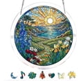 thumbnail image 1 of Colorful Acrylic Puzzle Pendant Home Puzzle Decoration Gift Giving, 1 of 7