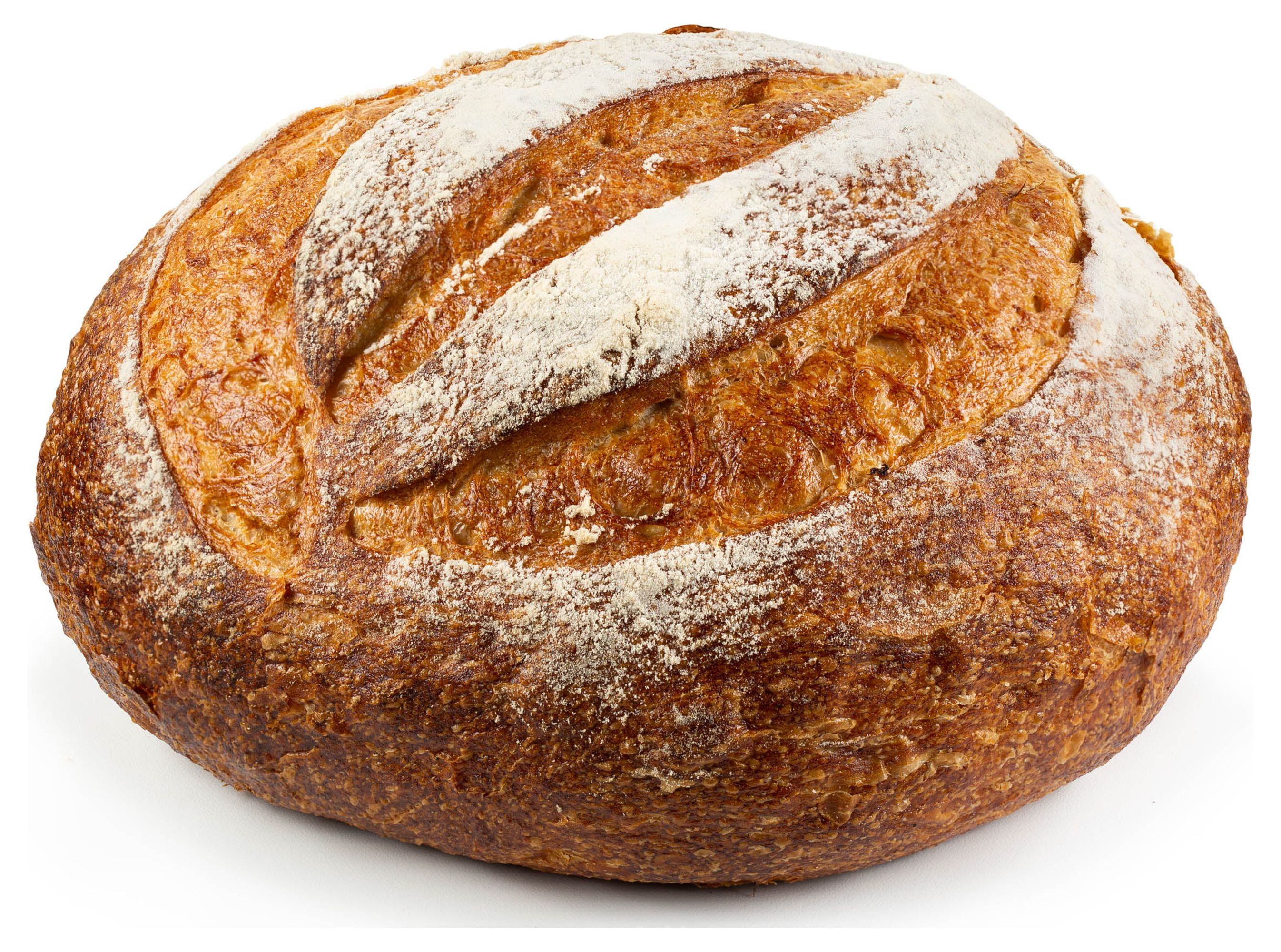 Fresh Sourdough Bread | Kosher | Heavenly Crusty Rind | Great for Holidays, Christmas, Thanksgiving & New Years Parties | Artisanal Sour Dough Rounds | Baked Daily | 19 oz per Loaf-Sterns Bakery