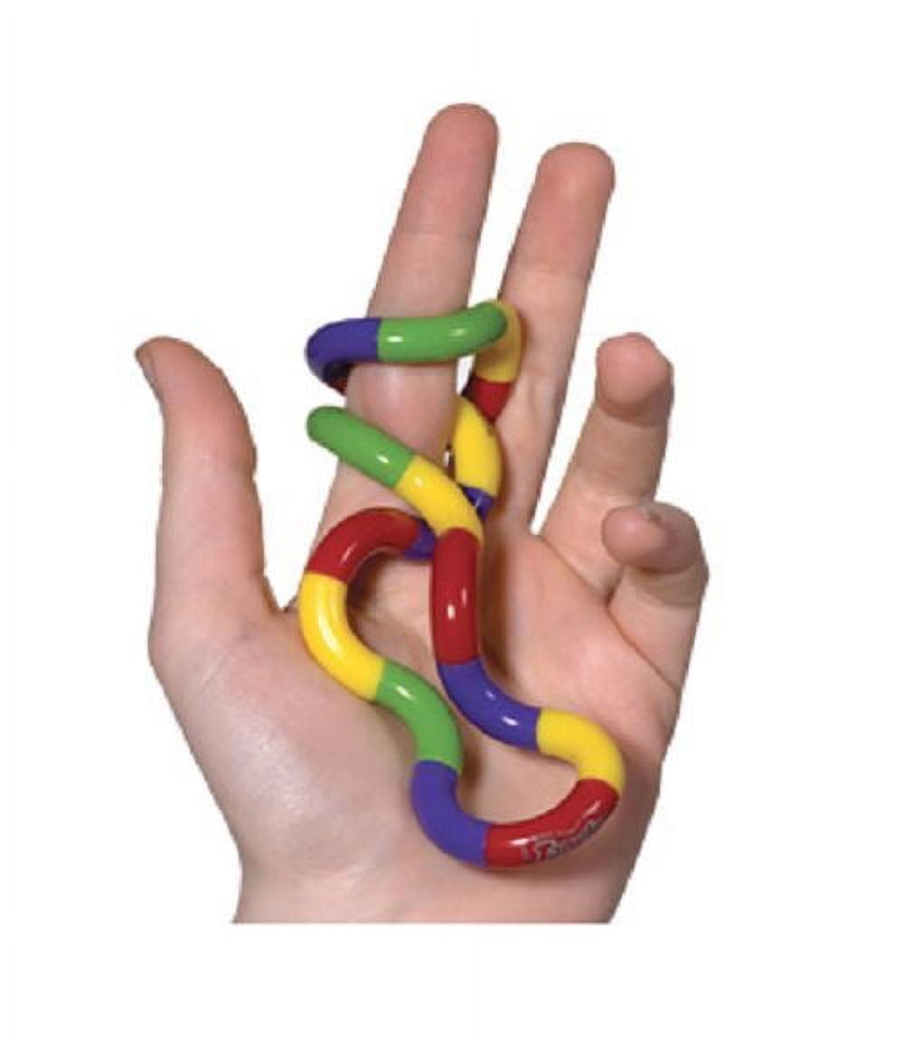 6 TANGLE Fidget Sensory Toy ADHD AUTISM Textured Metallic Fuzzy Therapy Relax