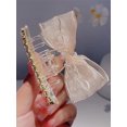 thumbnail image 4 of Sunloudy - Pinza para el pelo con lazo grande para mujer, decoración de diamantes de imitación brillantes, horquilla dulce, suministros antideslizantes para la cabeza Sunloudy  elegante, 4 of 8