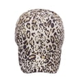 thumbnail image 5 of DHFJKG Women Leopard Baseball Cap Breathable Beach Sun Hat Adjustable Summer Curved Brim Cap, 5 of 9