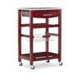 thumbnail image 1 of Spence Wenge Kitchen Cart, 1 of 9