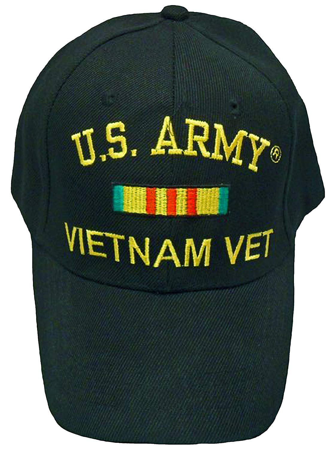 New Black US Navy Vietnam Veteran Hat Baseball Ball Cap Military