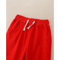 thumbnail image 3 of ATAIKU Toddler Kids Boys Cotton Pull On Active Jogger Baby Girls Pure Color Long Pants Casual Sweatpants 7 Years, 3 of 7
