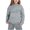 Grey, variant on Girls Hooded Tracksuit 2PC Kids Pullover Sweatshirt Smile Print Boys Hoodies Jogging Pants Set 2 Pieces Sweatsuit for Age 2-13 Years Outfits(150 10-11 Years,Grey)