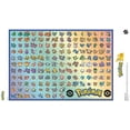 thumbnail image 3 of Buffalo Games Retro Pixel Pokémon Chart 2000-Piece 38.5 x 26.5-inch Interlocking Jigsaw Puzzle for Adults Ages 14+, 3 of 5