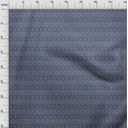 thumbnail image 4 of oneOone Viscose Chiffon Navy Blue Fabric Asian Suzani Craft Projects Decor Fabric Printed By The Yard 42 Inch Wide, 4 of 5