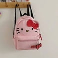 thumbnail image 3 of Mochila escolar de estilo universitario japonés, morral de estudiante de dos dimensiones con Gato de dibujos animados, perro canela, Hello Kitty, pequeña, 3 of 5