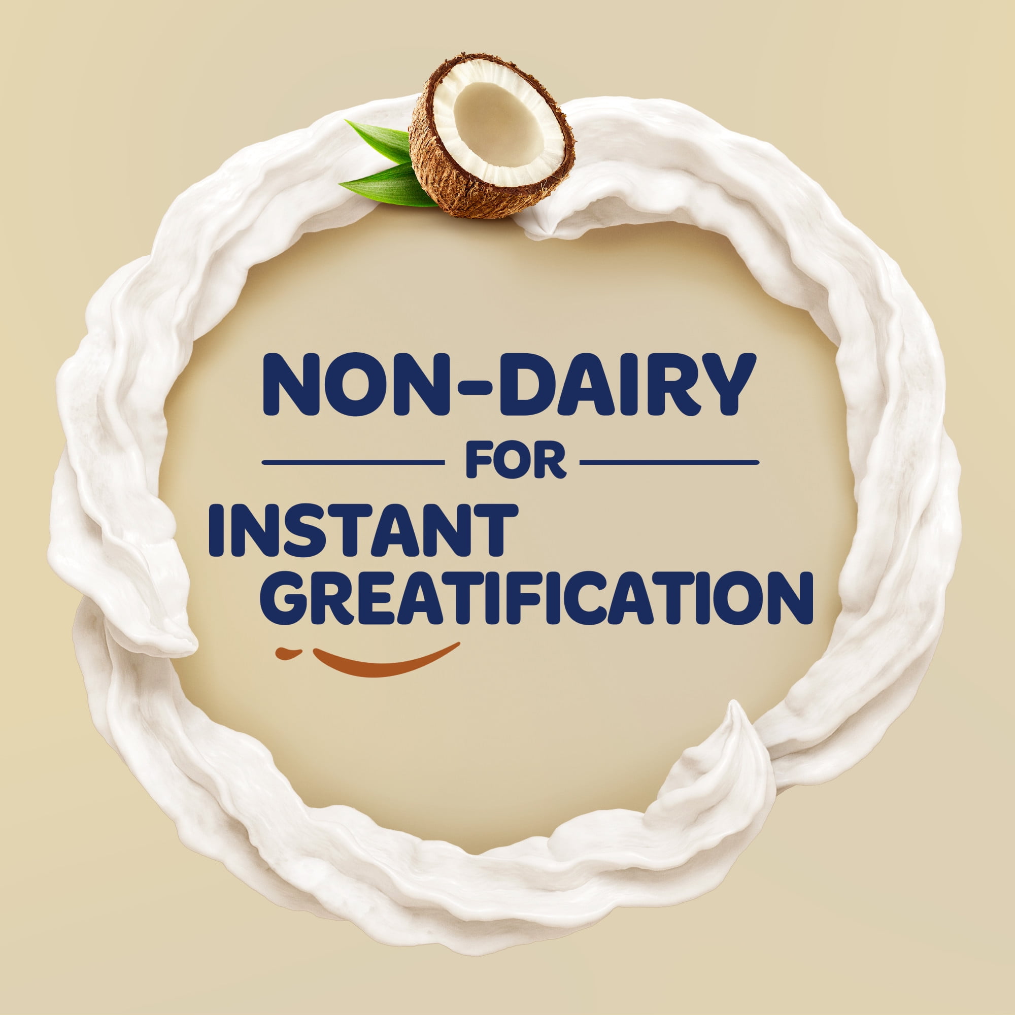 Reddi-wip Vegan Non-Dairy Whipped Topping Made with Coconut Milk, 6 oz