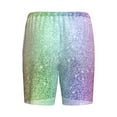 thumbnail image 5 of Easygdp Beautiful Glitter Men's Short Pajama Pants, Sleep Shorts, Household Pants, Casual Pants with Pockets - Large, 5 of 9