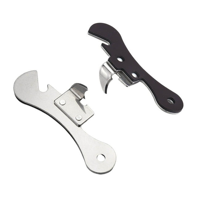 Décapsuleur de Bière, Décapsuleur en Acier Inoxydable, Décapsuleur de Canette, Outil d'Ouverture de Canette, Coupe-Canette, Décapsuleur en Acier Inoxydable