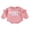 Pink, variant on Bagilaanoe Newborn Baby Girl Oversized Romper Sweatshirt Long Sleeve Bodysuits Letter Embroidery Pullover 3M 6M 12M 18M Infant Casual Tee Tops