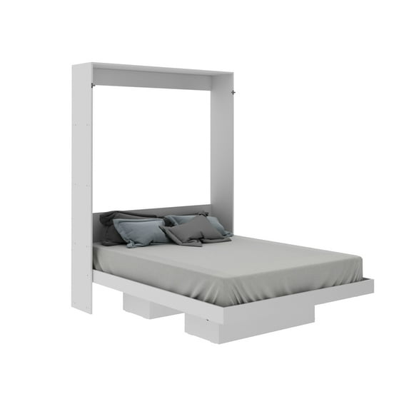 Cama Matrimonial Abatible Multifuncional PDC-07 Blanco