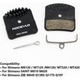 thumbnail image 5 of Cooling Disc Brake For Pads M8120 M7120 M6120 MT520 Compatible Replacement (1 Pair), 5 of 5