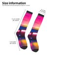 thumbnail image 2 of Sigee Neon Cassette Tape for Socks for Men Women Socks Stocking Compression Socks, 2 of 6