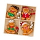 thumbnail image 3 of 12 piezas de adorno navideño hombre de jengibre colgante de dibujos animados perfecl, 3 of 8