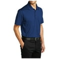 thumbnail image 4 of Yellow Rooster Mens Short Sleeve Eclipse Stretch Polo Shirt Estate Blue 2XL, 4 of 7