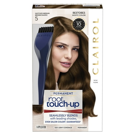 Clairol Root Touch-Up Permanent Hair Color, 5 Medium (Best Root Touch Up Product For Highlighted Hair)