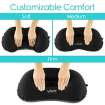 Inflatable Lumbar Support Cushion By Vive Posture Correcting