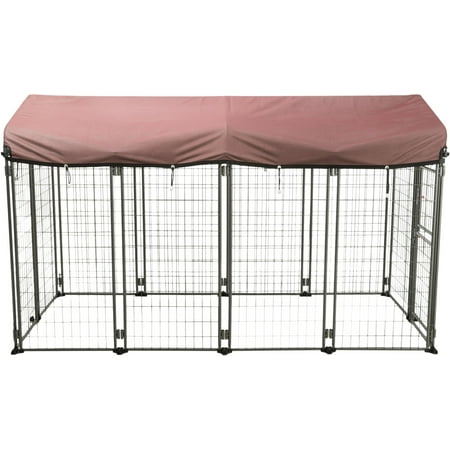 UPC: 4011905392127 | TRIXIE Deluxe XXL Expandable Metal Dog Kennel with Cover 8×4 Wide