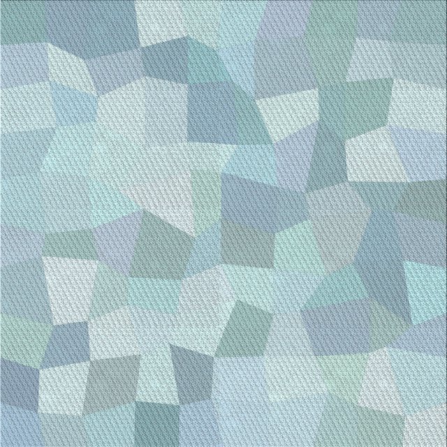 Ahgly Company Machine Washable Indoor Square Transitional Robin Egg Blue Area Rugs, 5' Square