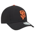 thumbnail image 3 of Youth New Era  Black San Francisco Giants  Player Replica 9FORTY Adjustable Hat, 3 of 5