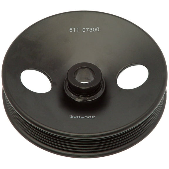 Dorman 300-302 Power Steering Pump Pulley for Specific Dodge / Jeep Models, Black