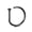 Black, variant on D-Shaped Alloy Cartilage Tragus Septum Fake Piercing Nose Hoop Ring Jewelry -Silver-0.8cm
