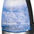 thumbnail image 2 of Hamilton Beach Bouilloire Électrique en Verre 1,7 Litre avec Service Sans Fil 40865, 2 of 5