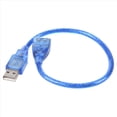 thumbnail image 3 of 4X Corto USB 2,0 una Hembra Al Cable de Extension Macho, 3 of 5