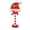 F, variant on Christmas Decoration Xmas Ornament New Christmas Street Sign Stop Decorative Lights Wooden Christmas Holiday Window Desktop Atmosphere LED Color Lights Santa Stop Here