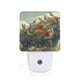 thumbnail image 1 of Balery Floral Rhino With Birds Luz Nocturna LED con Sensor Automático, Enchufe con Sensor Crepuscular, Luz Suave de 0.5W para Dormitorio, Pasillo, Baño-UK, 1 of 7