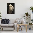 thumbnail image 3 of Stupell Industries Coastal Feathered Egret in Soft Light Canvas Art, 16 x 24, by Petals Prints Design, 3 of 8