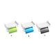 thumbnail image 2 of Matsuzay Soporte de rollo Soporte de pared para servilletas de baño Estante sin perforaciones Soportes para estantes Autoadhesivo Cocina Baño Juegos de accesorios de baño Pacifico Azul Pacifico Azul, 2 of 6