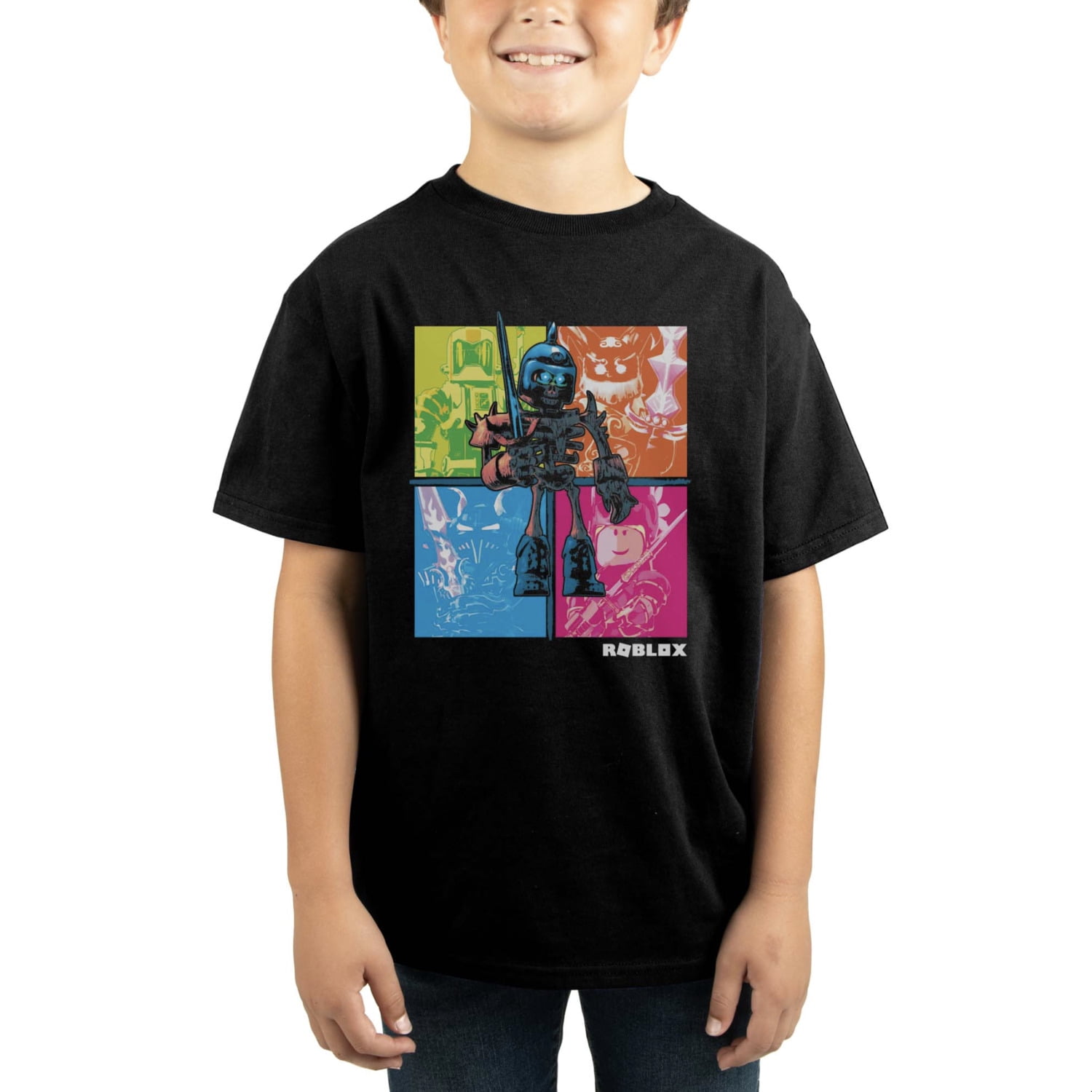 Roblox Characters Boys Black T-Shirt (Medium) | Walmart Canada