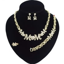 JoeytheJewelryNY HUGS &KISSES xo mom set gold Plated #88