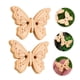 thumbnail image 5 of 36 Uds. Botón de mariposa de dibujos animados de madera botones de madera sin terminar botones de madera de dibujos animados botones de costura mariposa de madera, 5 of 5