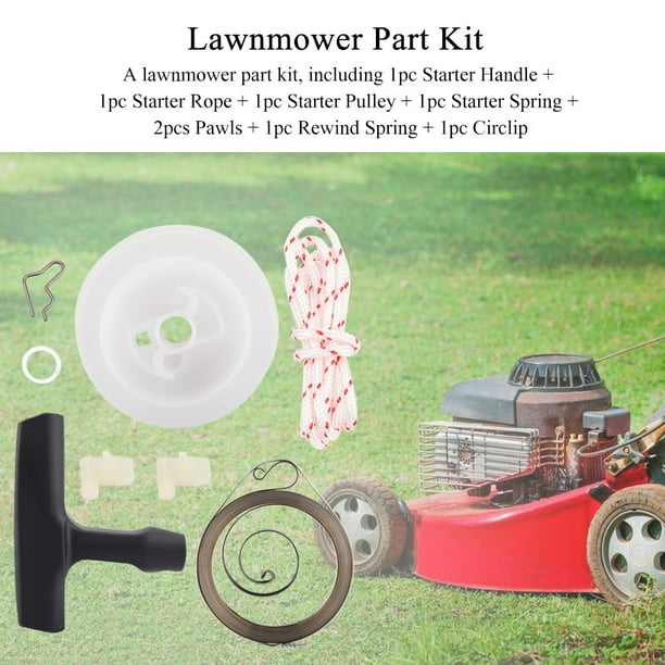 Lawn mower recoil spring deals